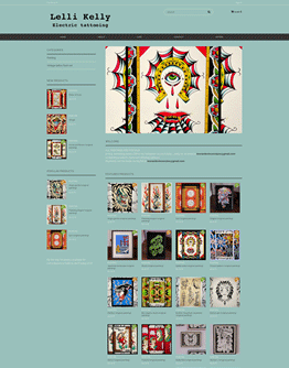 Image of a store selling art on freewebstore